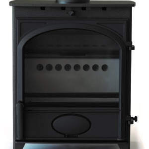 C&J FIRELINE FA8 8kW Multi Fuel Arched Door grampian stoves