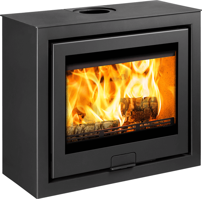 Di Lusso R6 Eco Cube Wood (*Multi Fuel) Burning Stove - Grampian Stoves