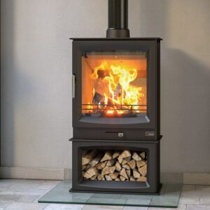 Henley Burnbright 5kW Eco Wood Burning Stove with Log Stove - Grampian stoves