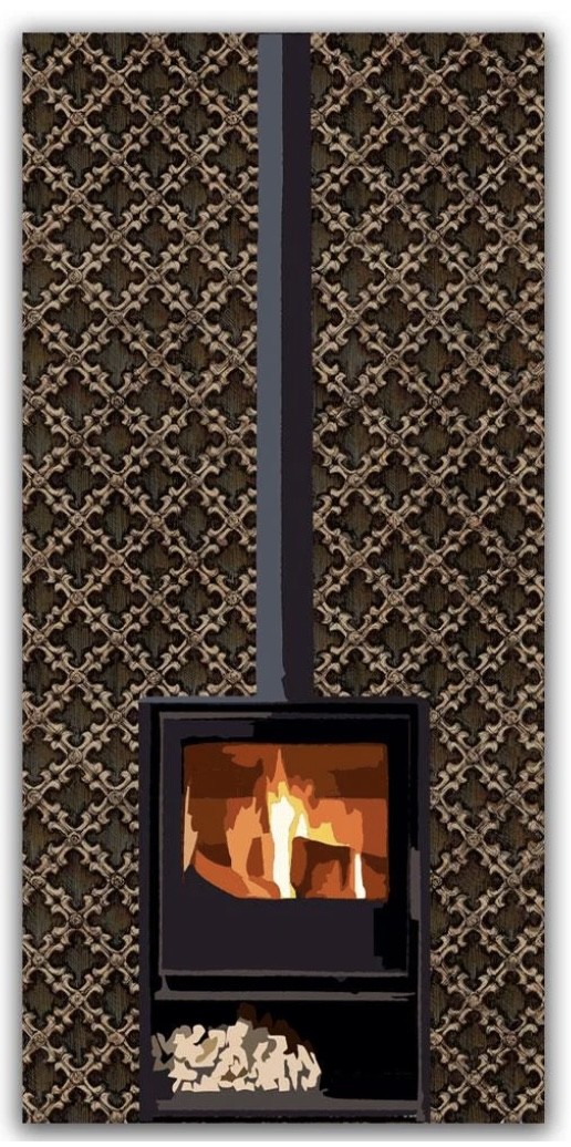 Trellis Copper Heatshield - Grampian Stoves