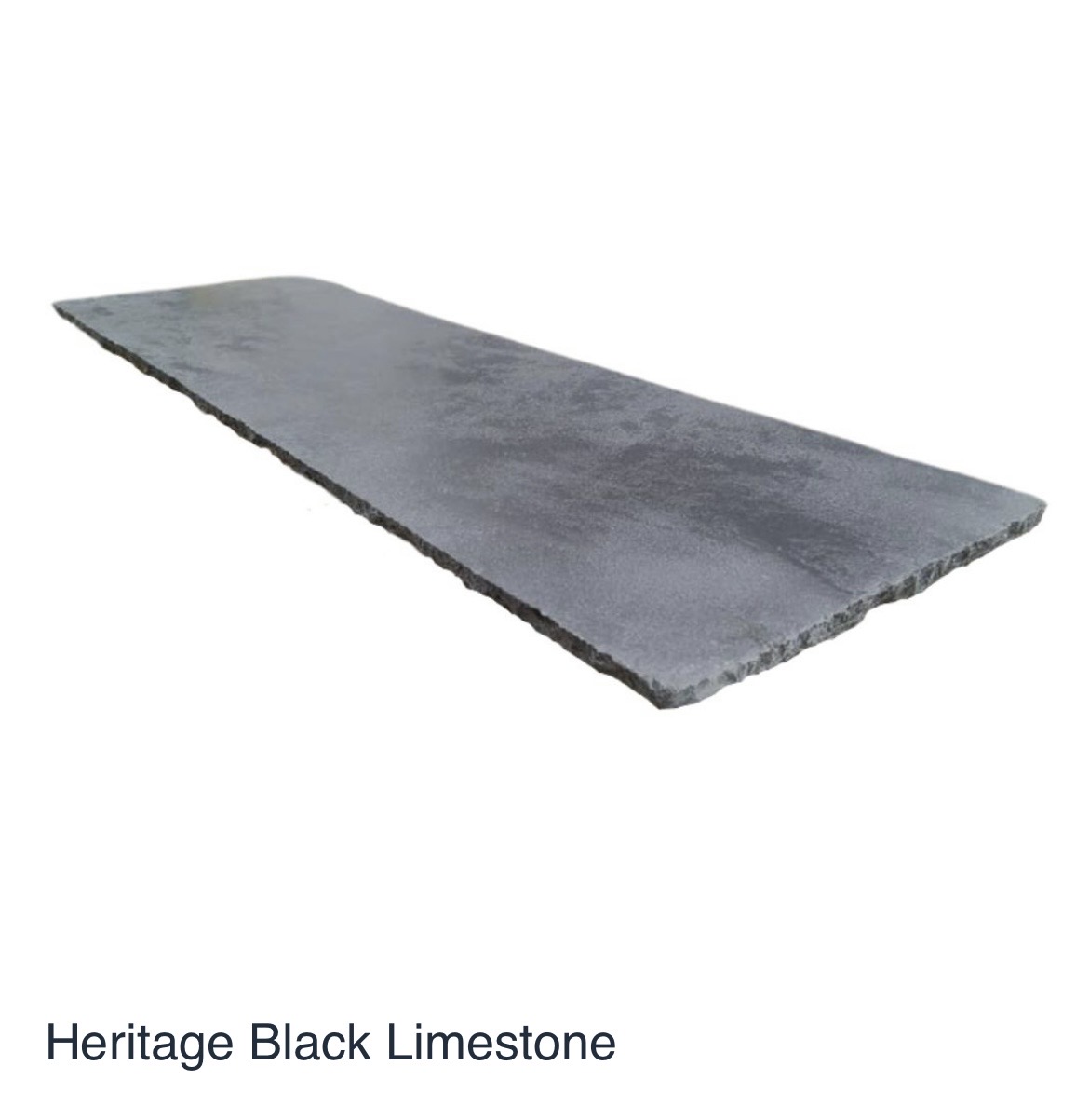 Heritage Black Limestone Hearth - Grampian Stoves